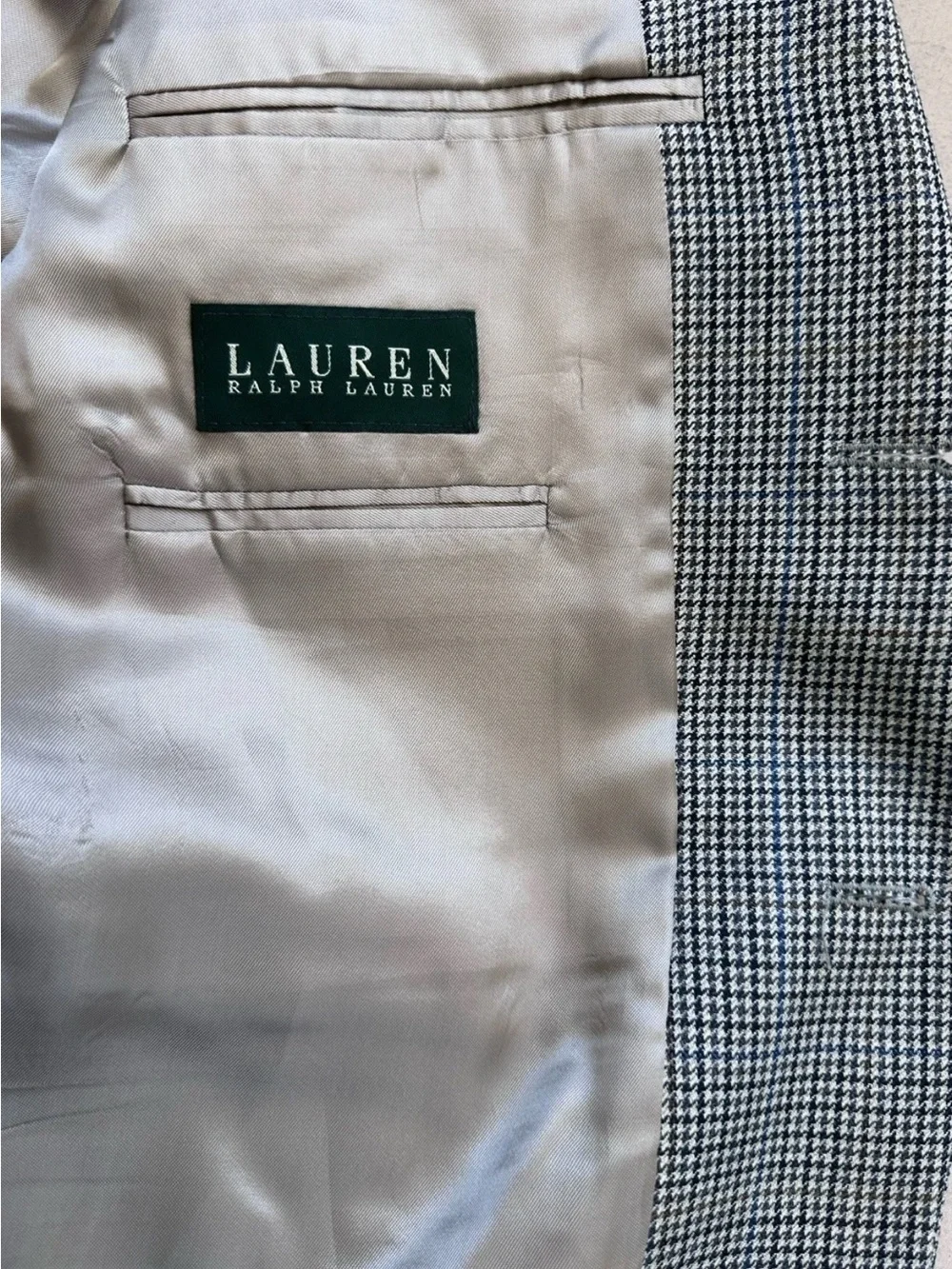Ralph Lauren Men’s Sport Coat 44R Silk Wool Blend Multicolor Micro Check Canada